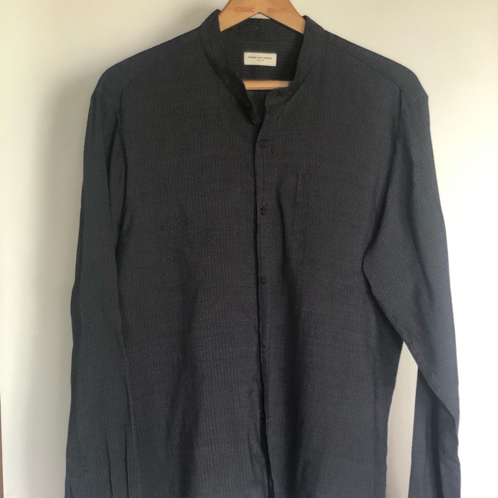 Dries Van Noten Cotton/ Silk Shirt Size 50